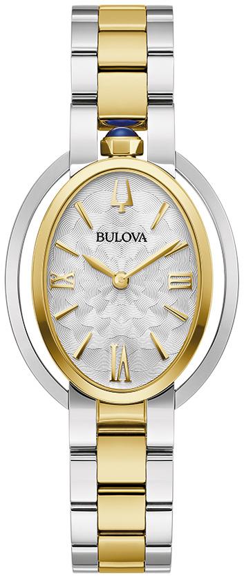 Ladies' Rubaiyat Stainless Steel Bracelet watch, Silver-White dial