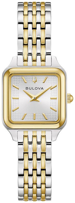 Ladies' Sutton Stainless Steel Bracelet watch, Silver-White dial