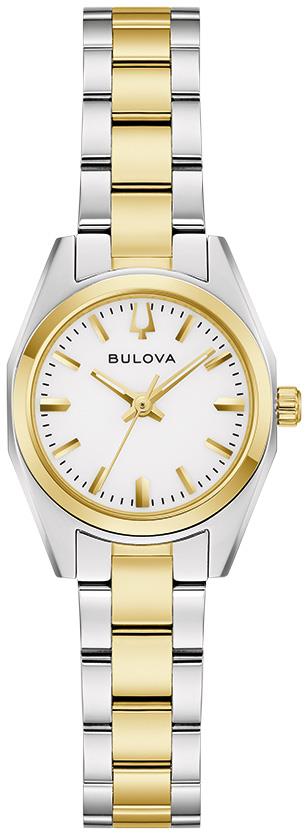 Ladies' Surveyor Stainless Steel Bracelet watch, White dial