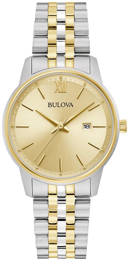 Ladies' Corporate Exclusive, Two-Tone Gold with Champagne Dial