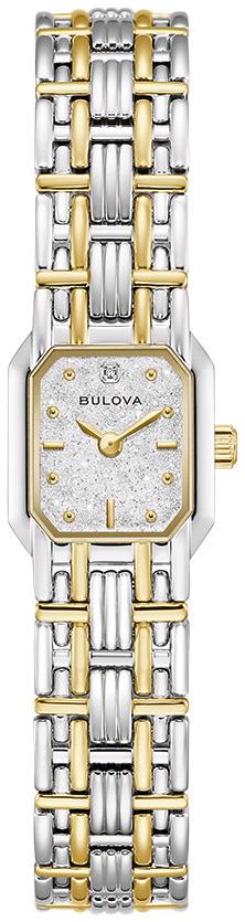 Ladies' Goddess of Time Stainless Steel Bracelet watch, Silver-White dial