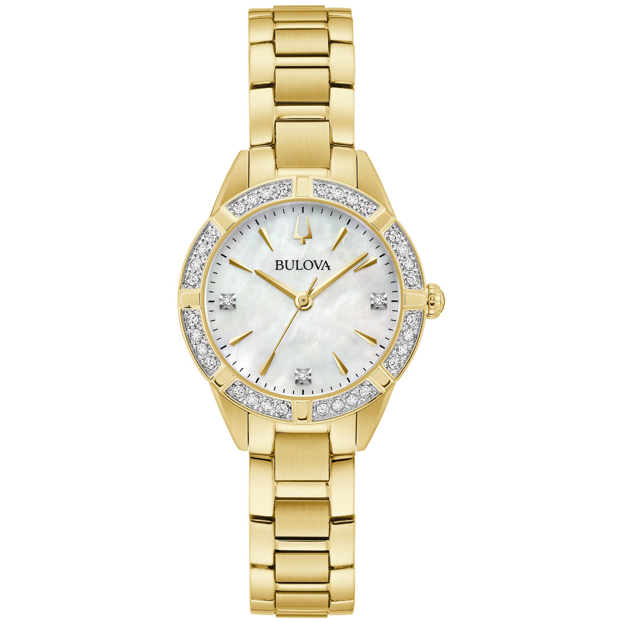 Ladies' Sutton Stainless Steel bracelet with White MOP dial
