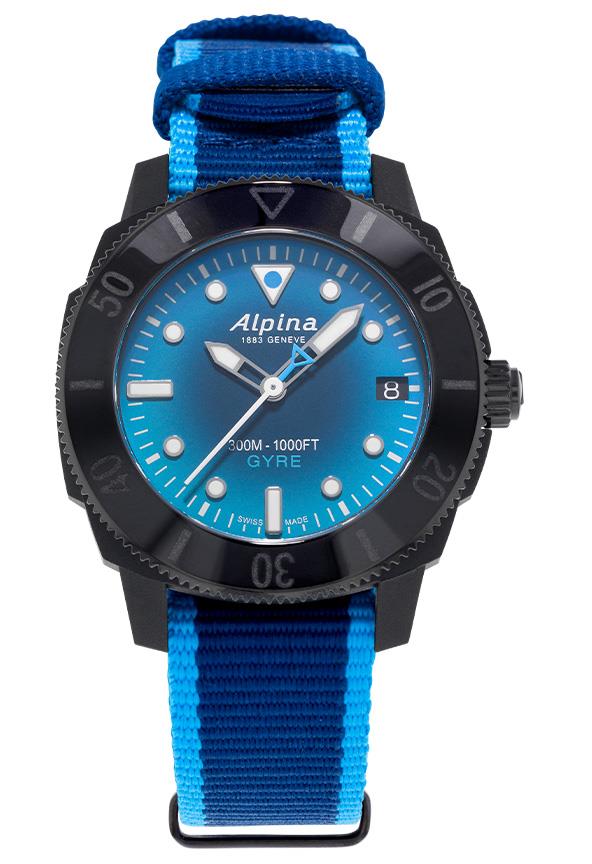 Ladies Eco-friendly Gyre collection, Seastrong Blue Nato Strap Watch