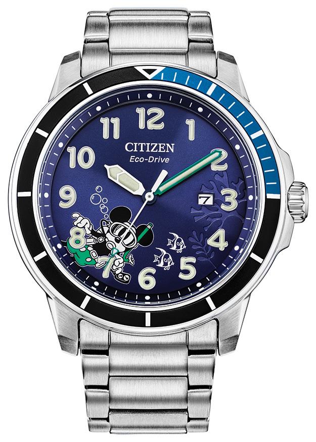Mickey Water Sport Eco-Drive Watch