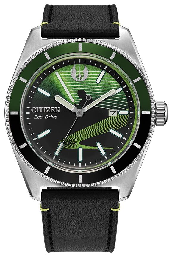Star Wars Men's Luke Skywalker Boxed Set Leather Strap watch, Black dial