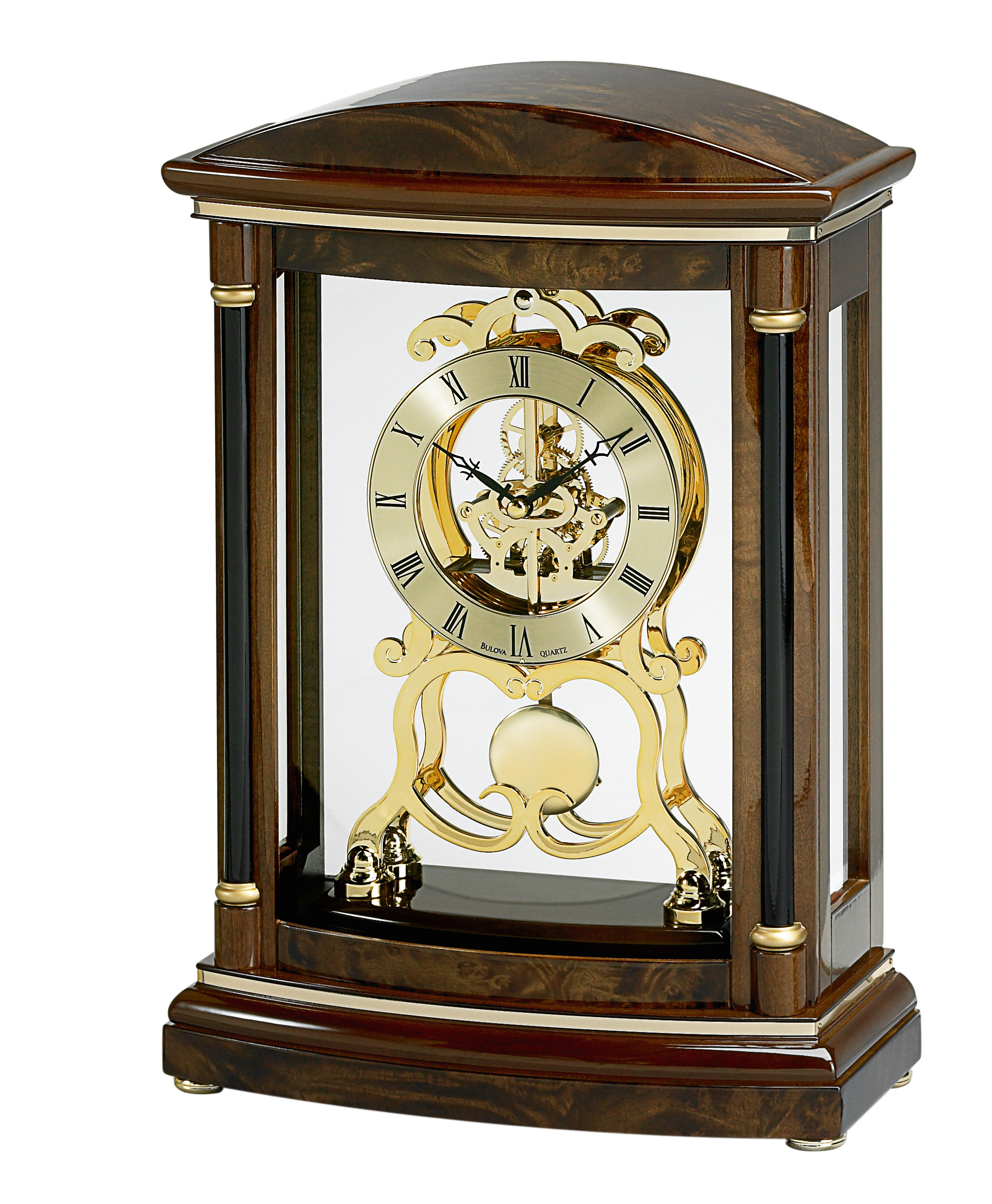 Valeria Pendulum Mantel Clock