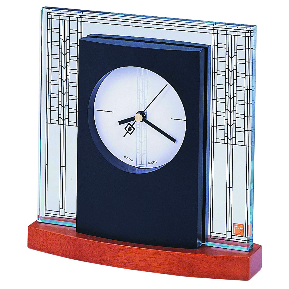 Frank Lloyd Wright Collection Glasner House Tabletop Clock