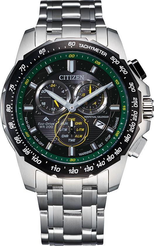 Men's Promaster MX Sport Eco-Drive Stainless Steel Bracelet watch, Black dial