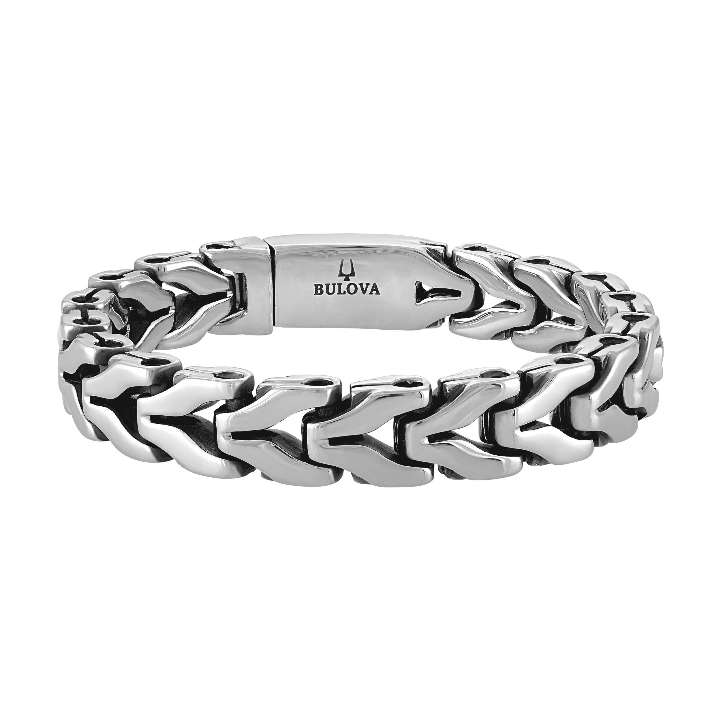 Icon 15MM Stainless Steel Bracelet, 8.5"