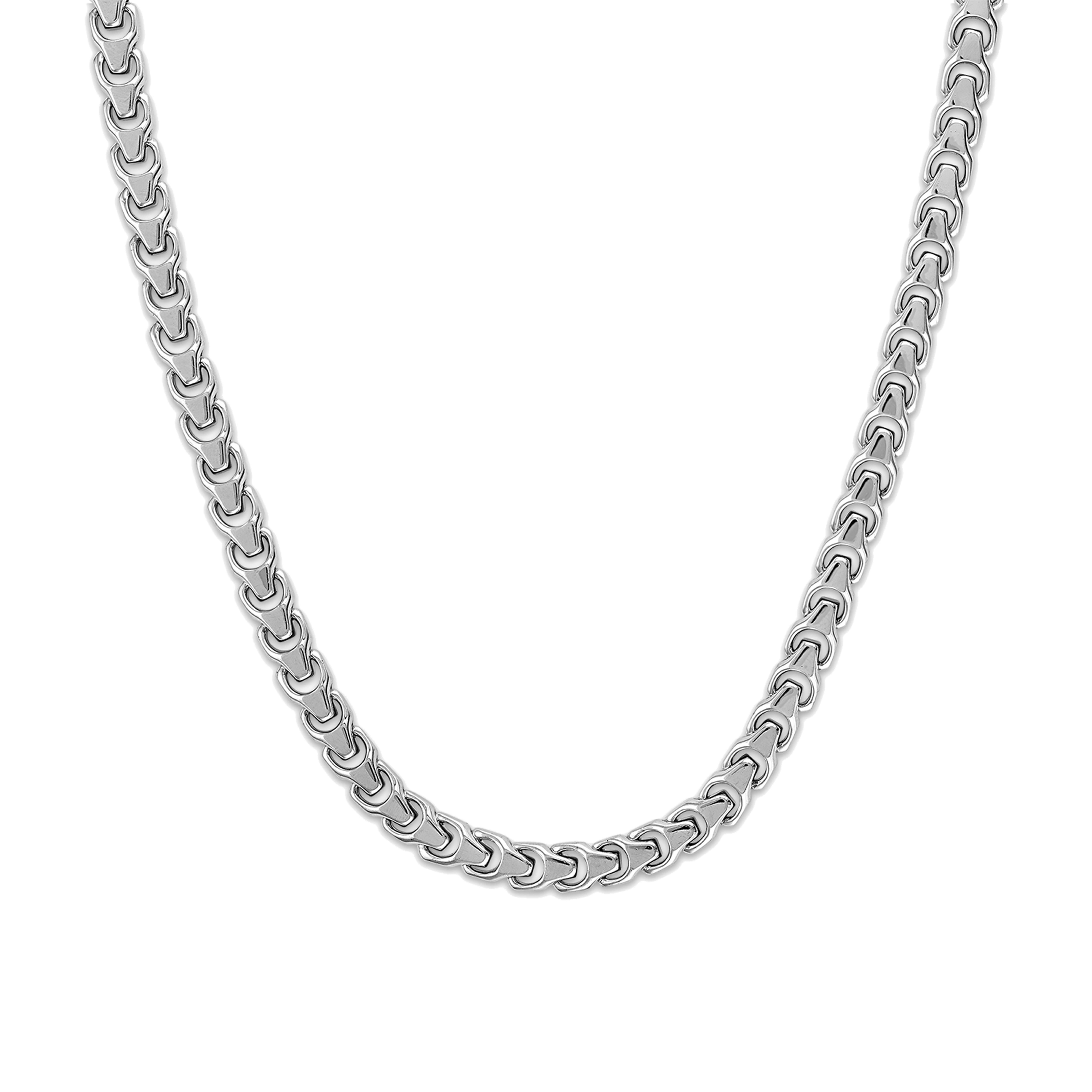 Marc Anthony Bulova Link Sterling Silver Necklace 22"