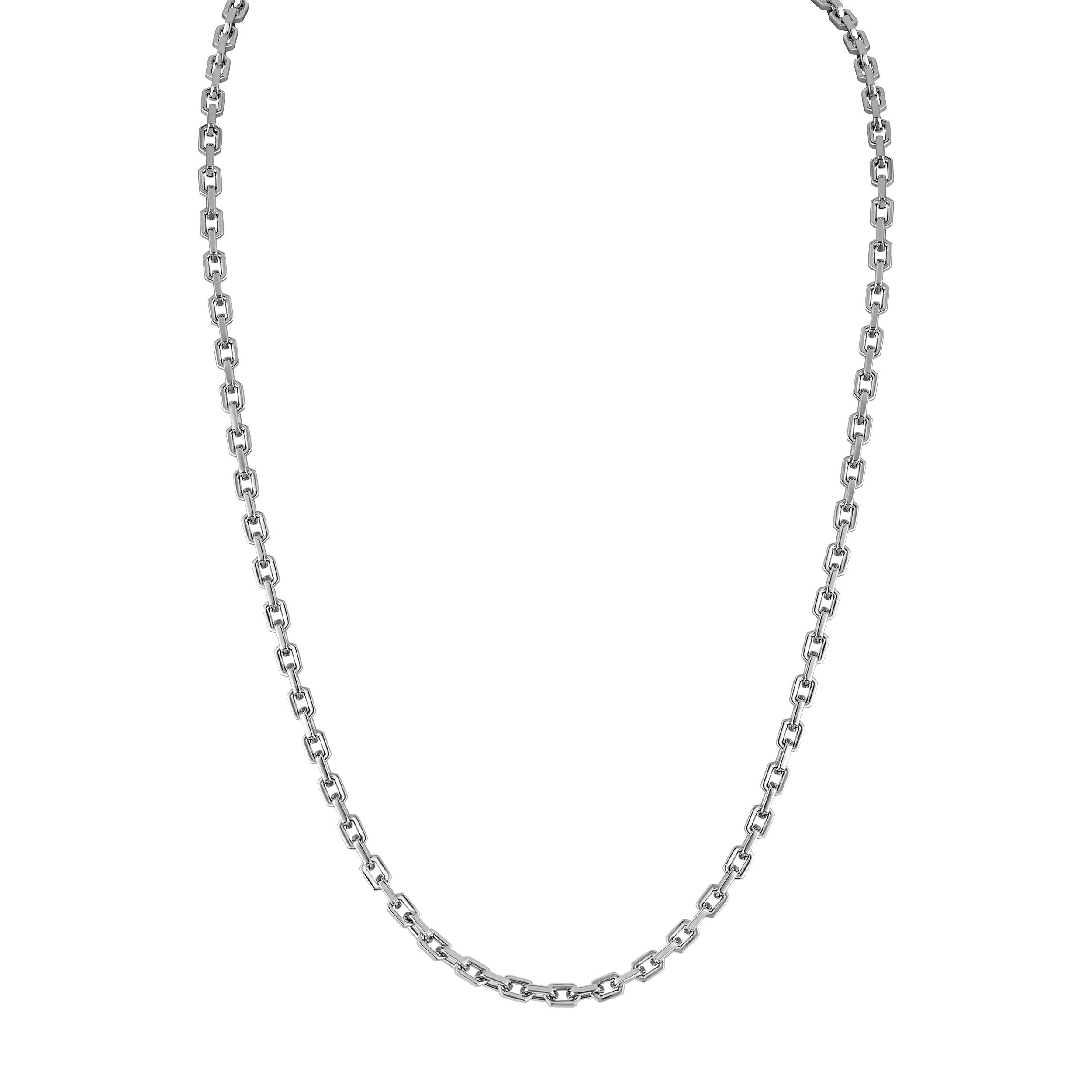 Icon Stainless Steel 5MM Hexagon Cable chain, 24"