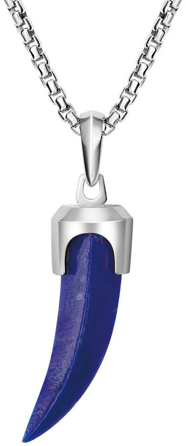 Icon Pendant Sterling Silver & Lapis