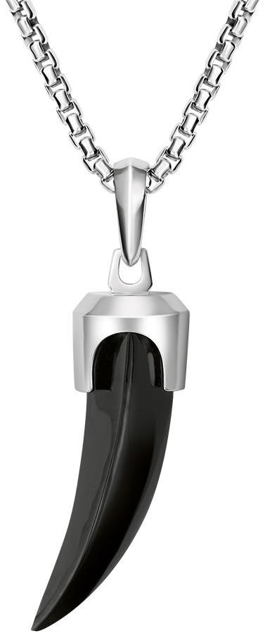 Icon Pendant Sterling silver & Onyx