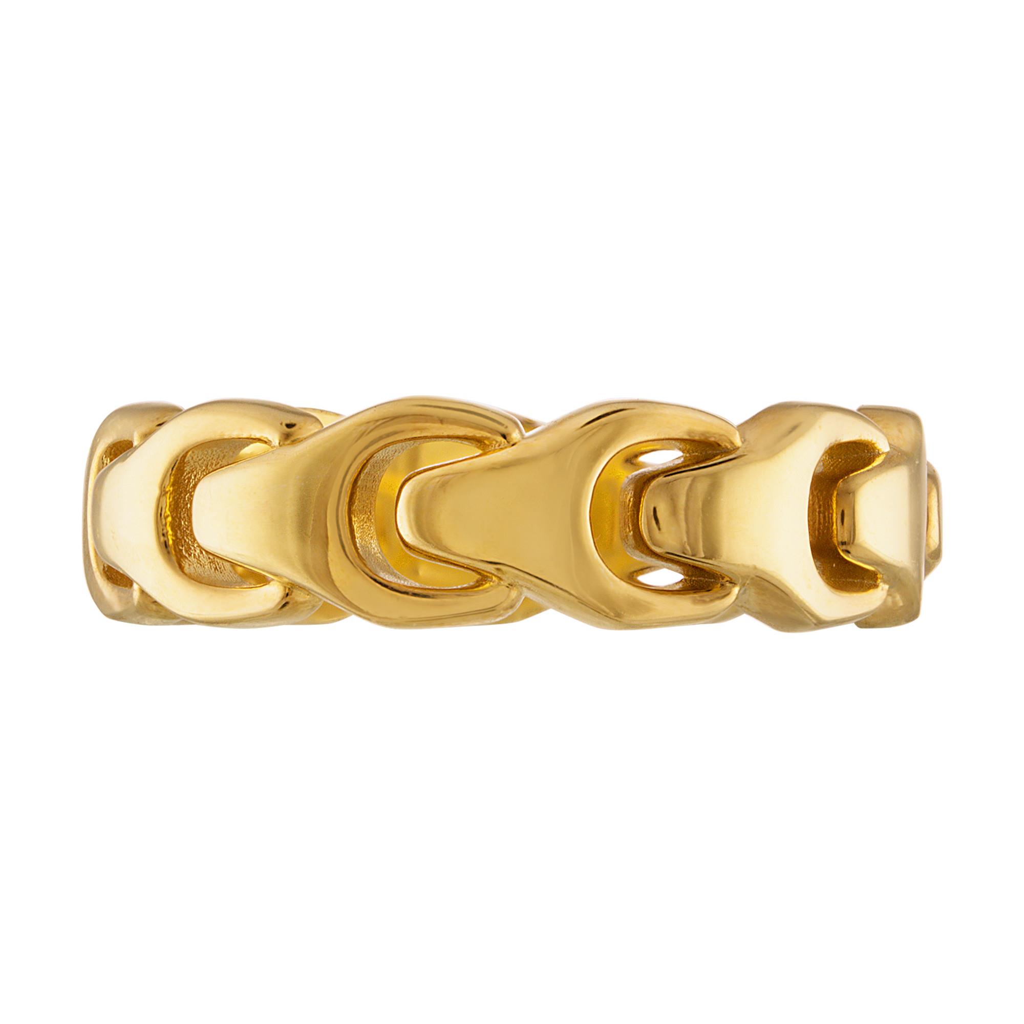 Bulova Link(tm) 14K Gold-plated Sterling Silver Ring, 11