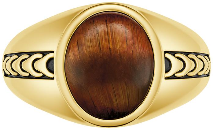 Bulova Link(tm) Ring Sterling Silver & Onyx, sz 11
