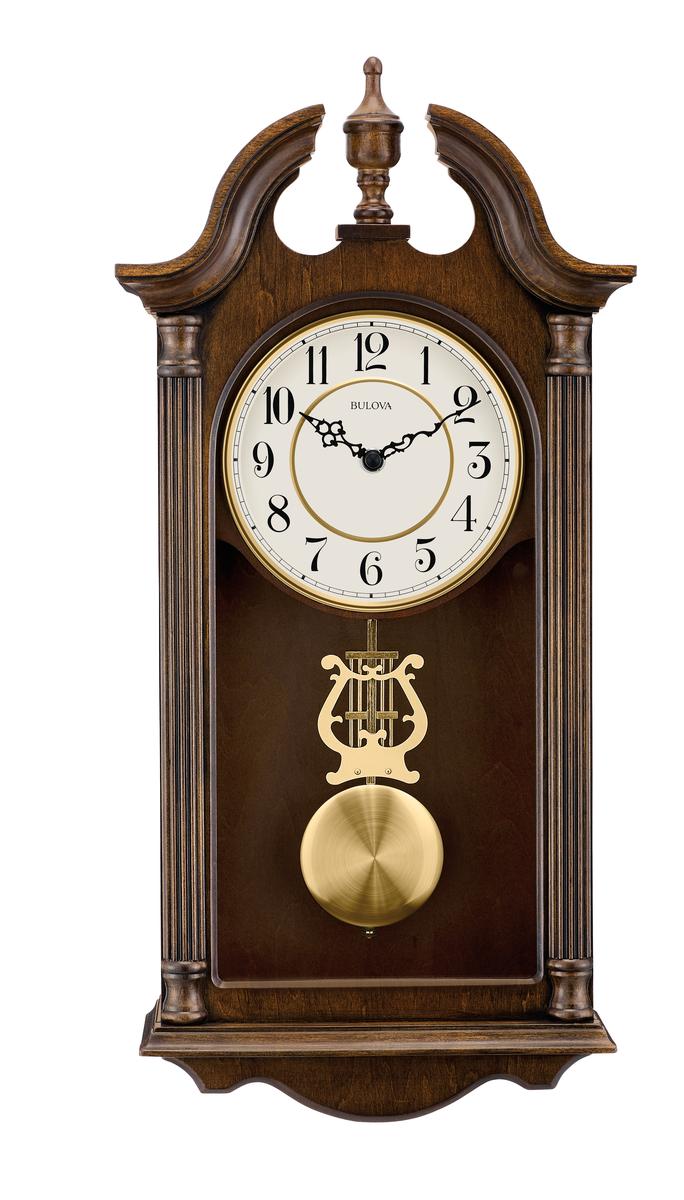 Bullova Saybrook Chime Wall Clock