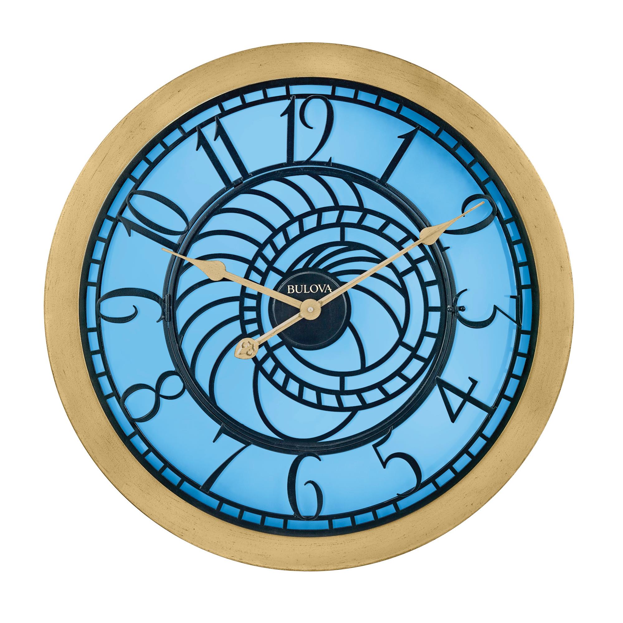 The Wizard Large Metal Wall Clock