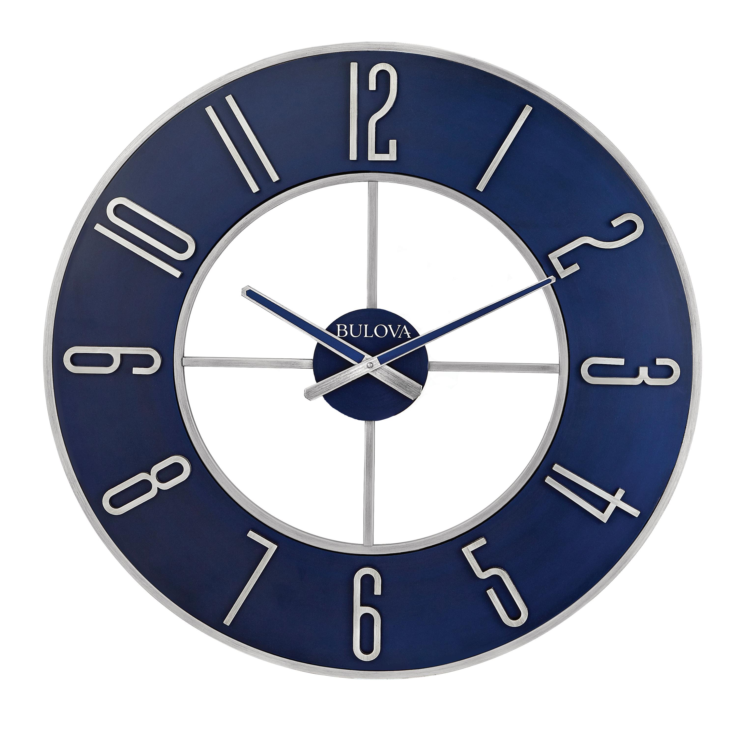 The Blue Steel Home Decor Wall Clock