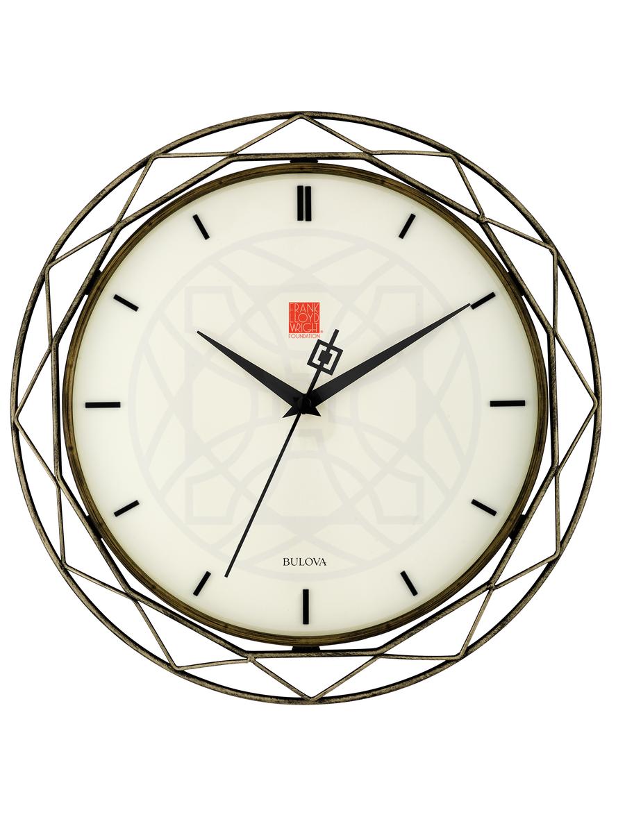Frank Lloyd Wright Collection Luxfer Prism Wall Clock
