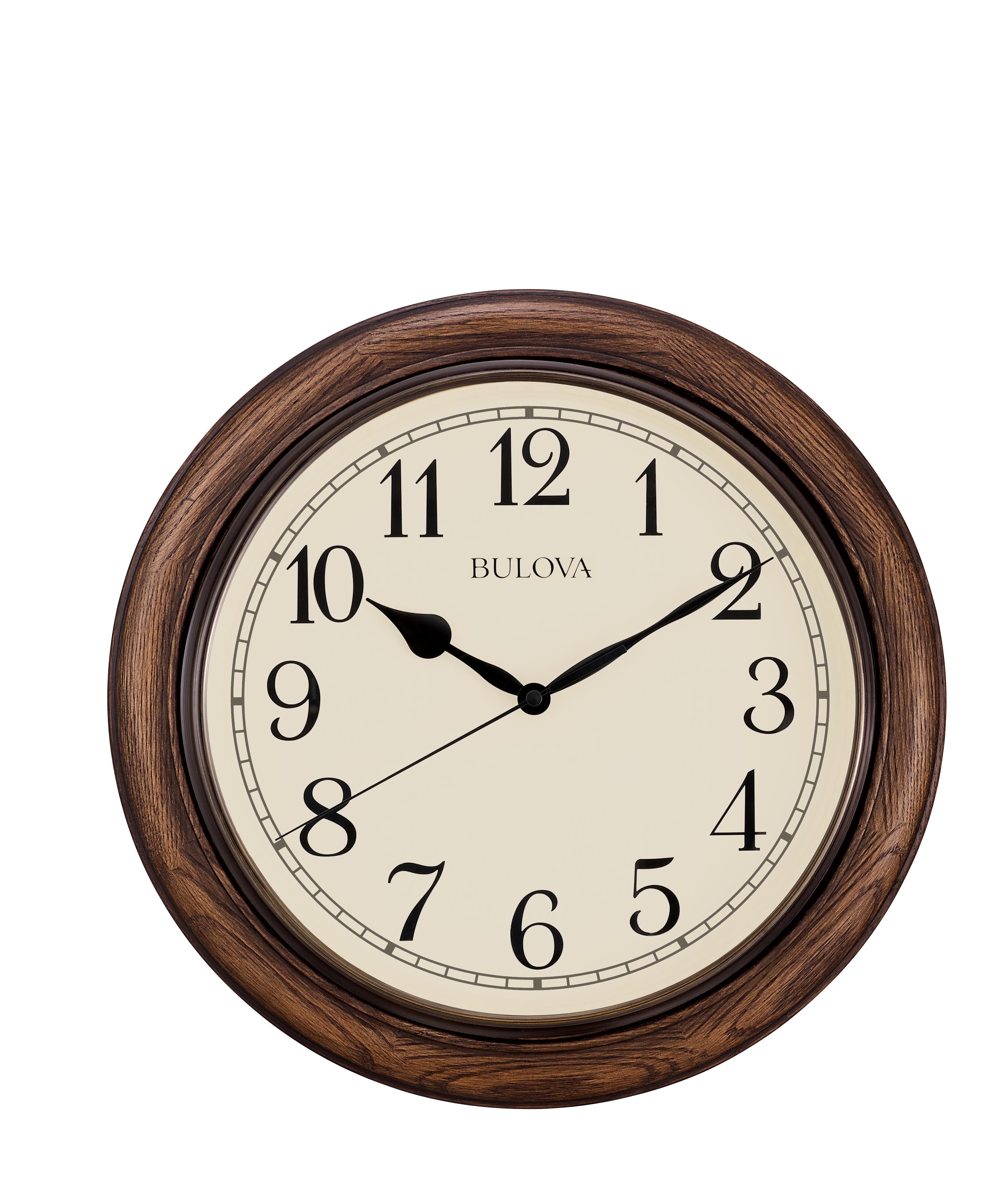 Oakbrook Dark Oak Wall Clock