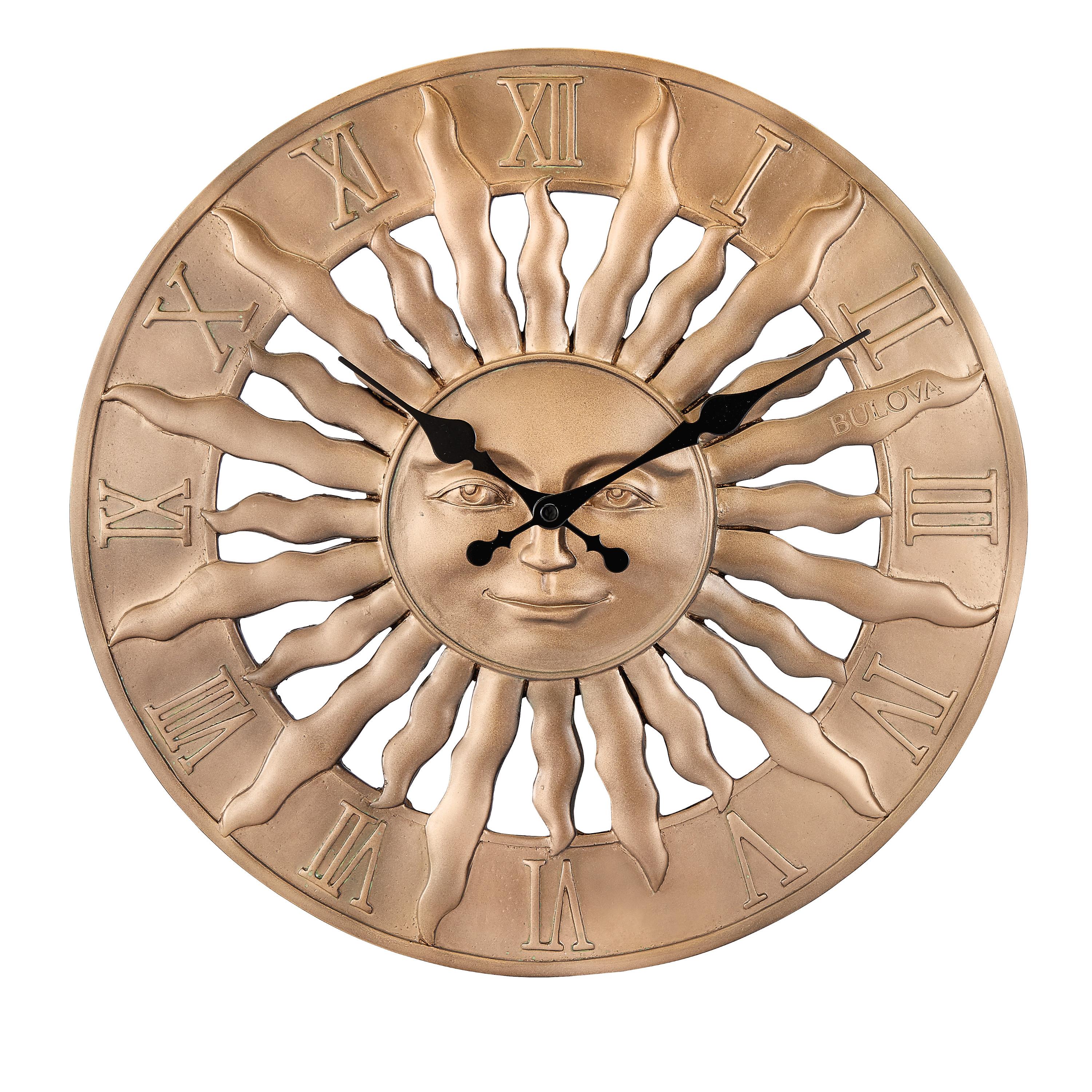Bulova's The Sunrise Wall Clock