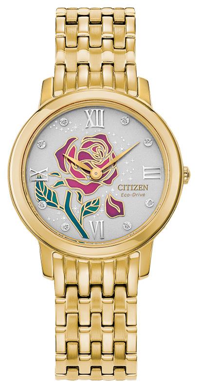 Citizen Ladies Disney Belle Stainless Steel Bracelet watch