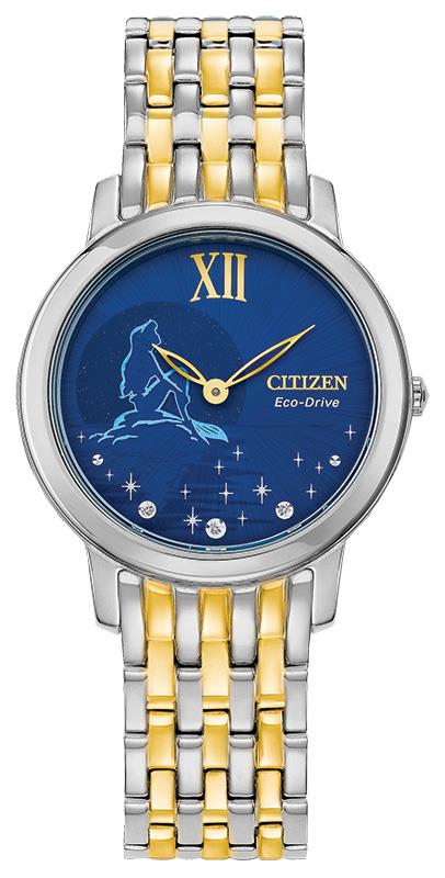 Citizen Ladies Disney Ariel Stainless Steel Bracelet watch