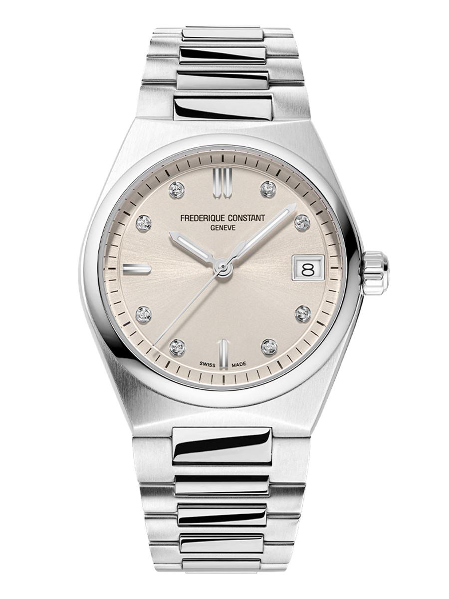 Ladies' Highlife Quartz Stainless Steel Bracelet watch, Gray dial