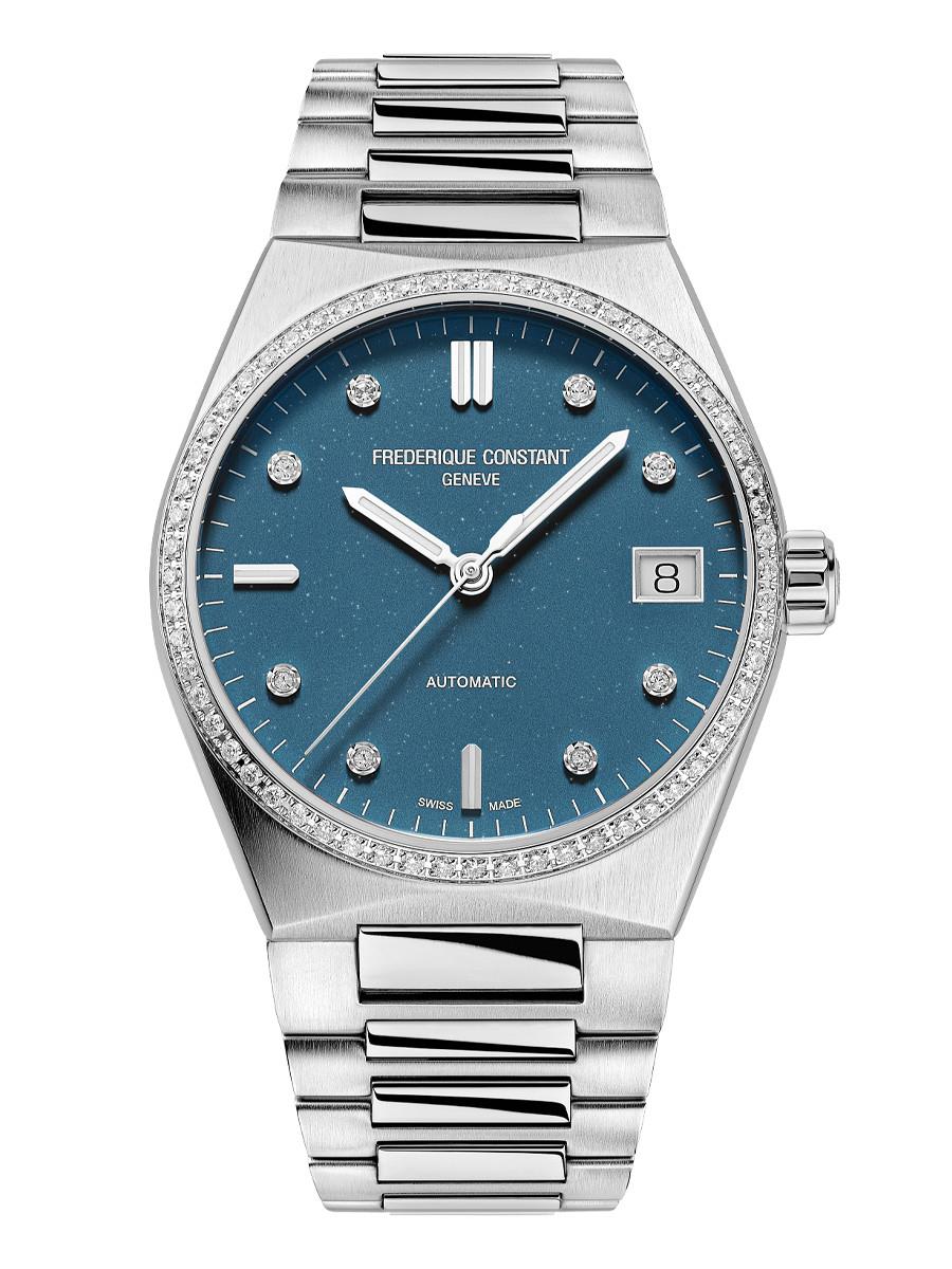 Ladies' Highlife Automatic Stainless Steel Bracelet watch, Light Blue dial