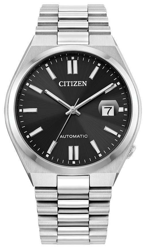 Men's Tsuyosa Automatic Watch, Black dial